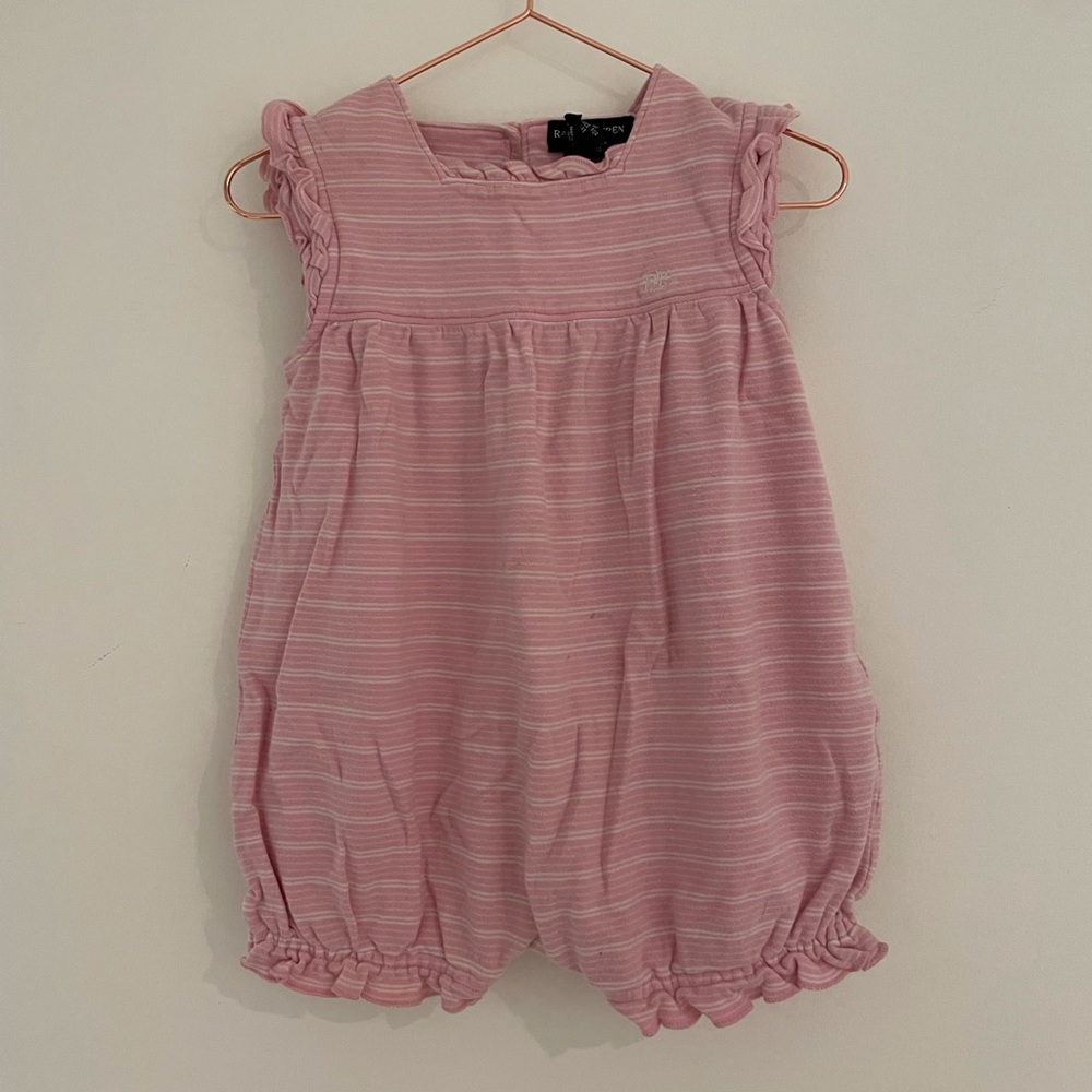 Ralph Lauren pink onesie